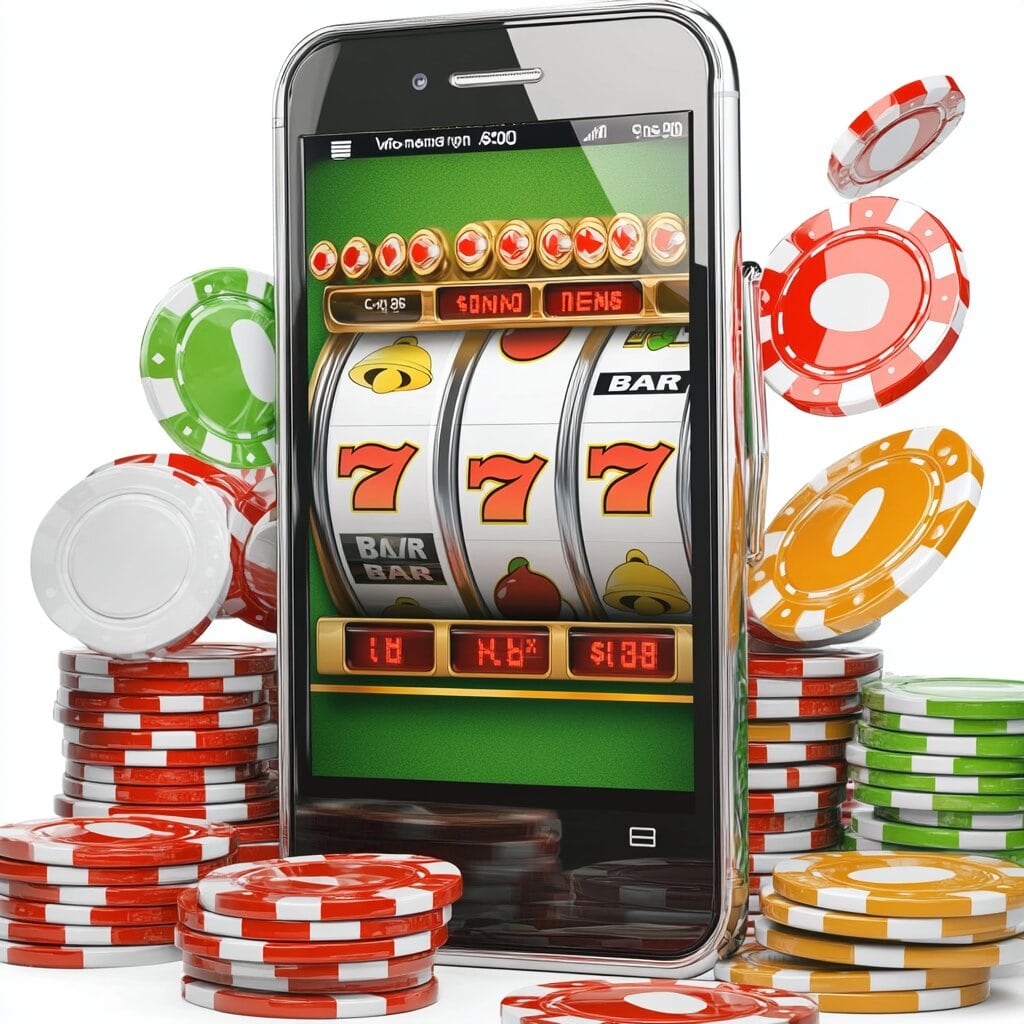 mobile slots game luck7 777 image