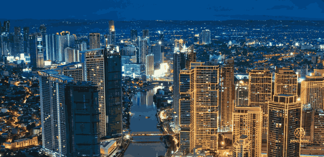 mandaluyong makati cityscapes